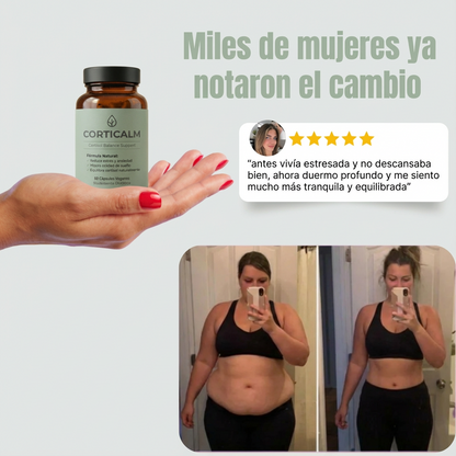 CORTICALM™ | Tu aliado natural contra el insomnio y el exceso de cortisol