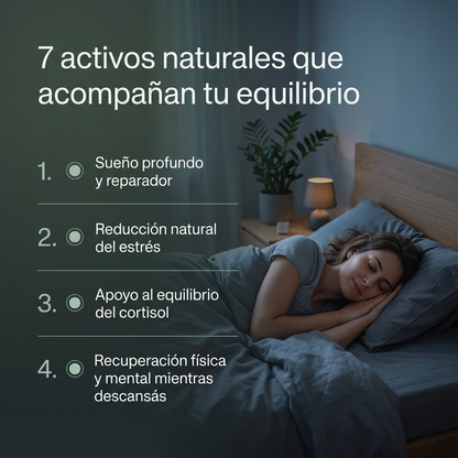 CORTICALM™ | Tu aliado natural contra el insomnio y el exceso de cortisol